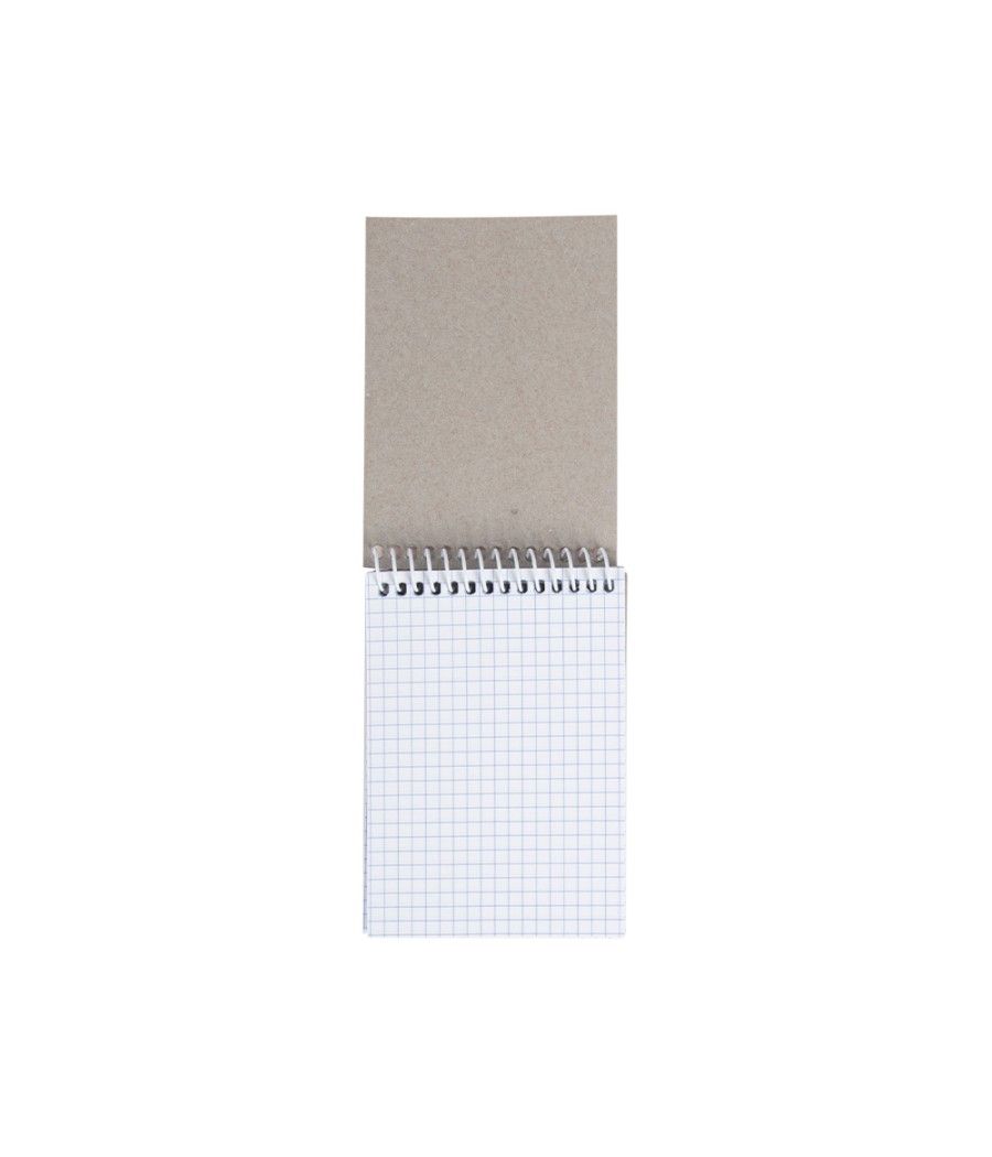 Cuaderno espiral liderpapel bolsillo octavo apaisado smart tapa blanda 80h 60gr cuadro 4mm colores surtidos - Imagen 4