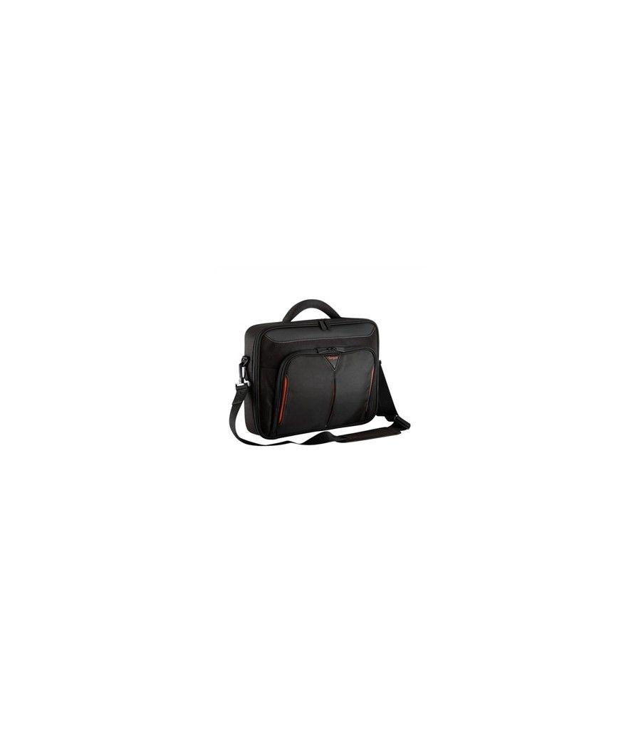 DELL Classic+ maletines para portátil 35,6 cm (14") Maletín Negro, Rojo - Imagen 1