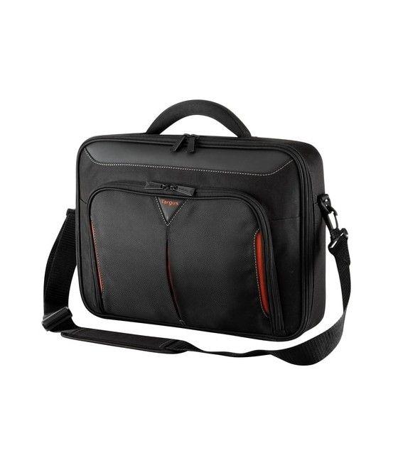 DELL Classic+ maletines para portátil 35,6 cm (14") Maletín Negro, Rojo - Imagen 4