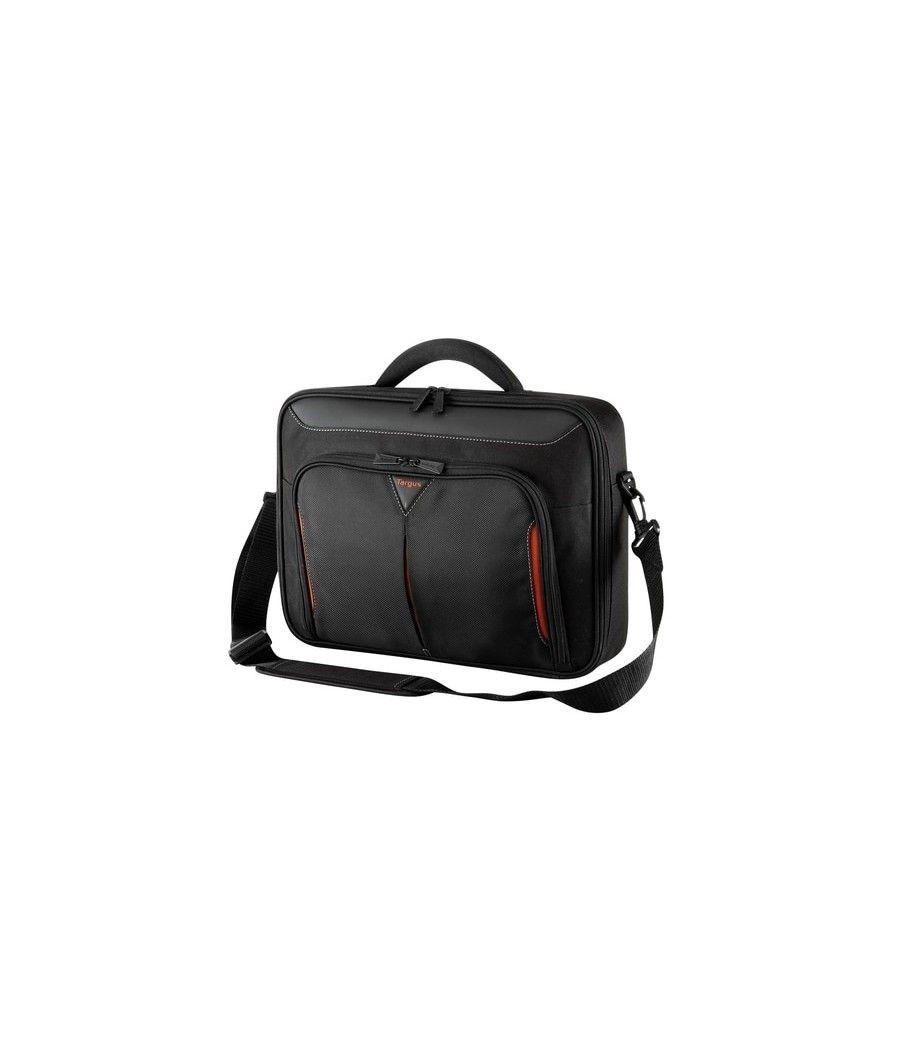 DELL Classic+ maletines para portátil 35,6 cm (14") Maletín Negro, Rojo - Imagen 4