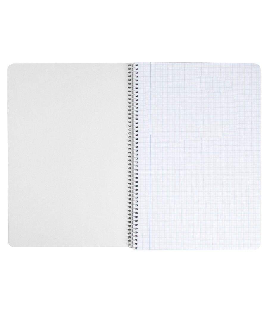 Cuaderno espiral liderpapel cuarto witty tapa dura 80h 75gr cuadro 4mm con margen colores surtidos - Imagen 4
