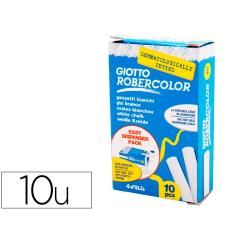 Tiza blanca antipolvo robercolor -caja de 10 unidades pack 10 unidades - Imagen 2