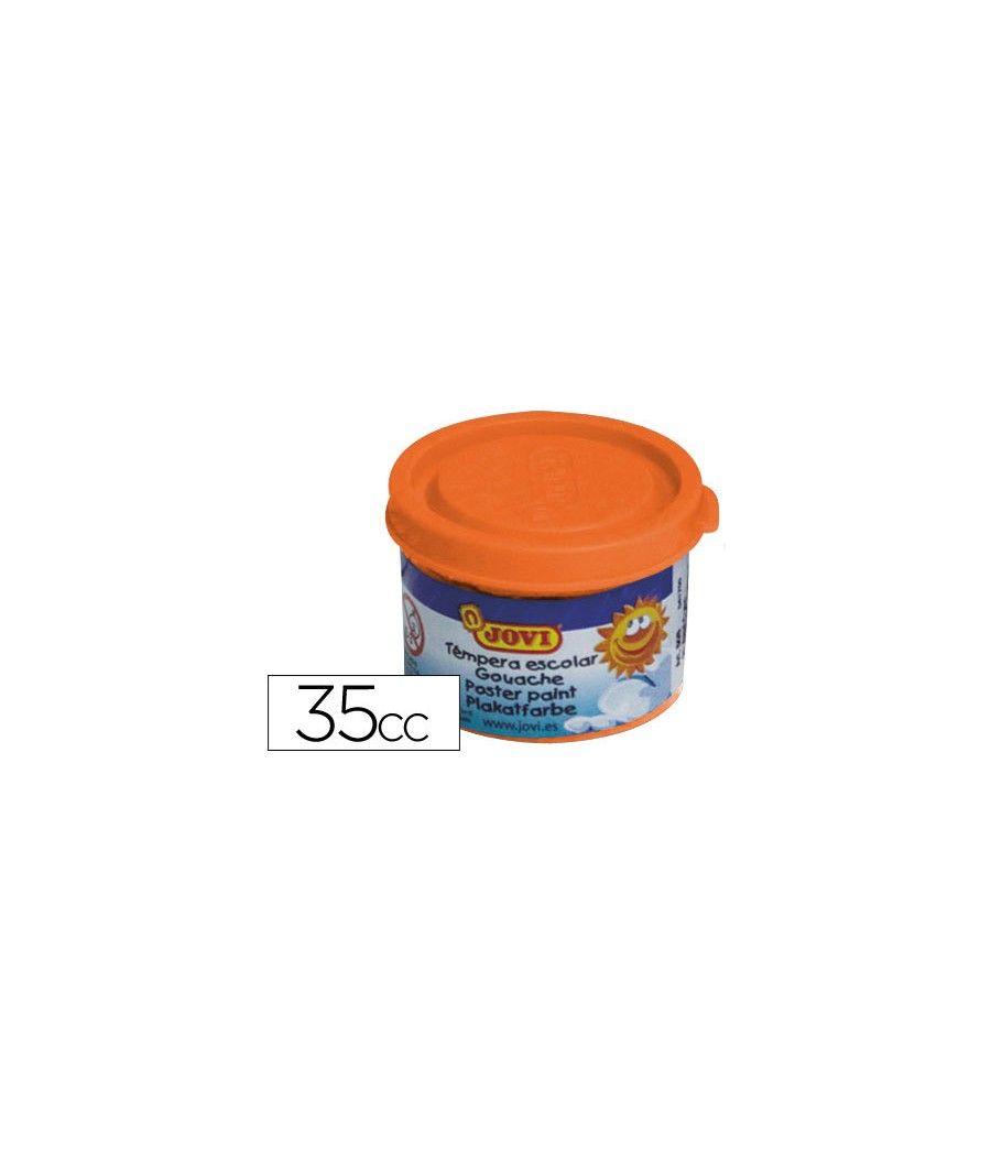 Tempera jovi 35 ml naranja pack 5 unidades - Imagen 2