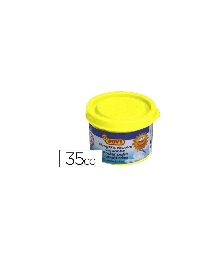 Tempera jovi 35 ml amarillo limon pack 5 unidades - Imagen 2