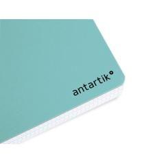 Cuaderno espiral liderpapel a4 micro antartik tapa dura 80h 100 gr cuadro 5mm sin bandas 4 taladros color menta - Imagen 9