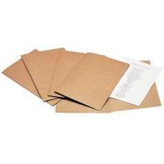 Subcarpeta liderpapel folio kraft 170g/m2 pack 50 unidades - Imagen 3