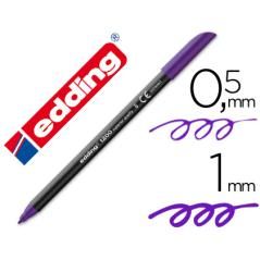 Edding rotulador punta de fibra 1200 violeta -10ud-