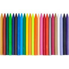 Lápices cera liderpapel caja de 24 colores - Imagen 5