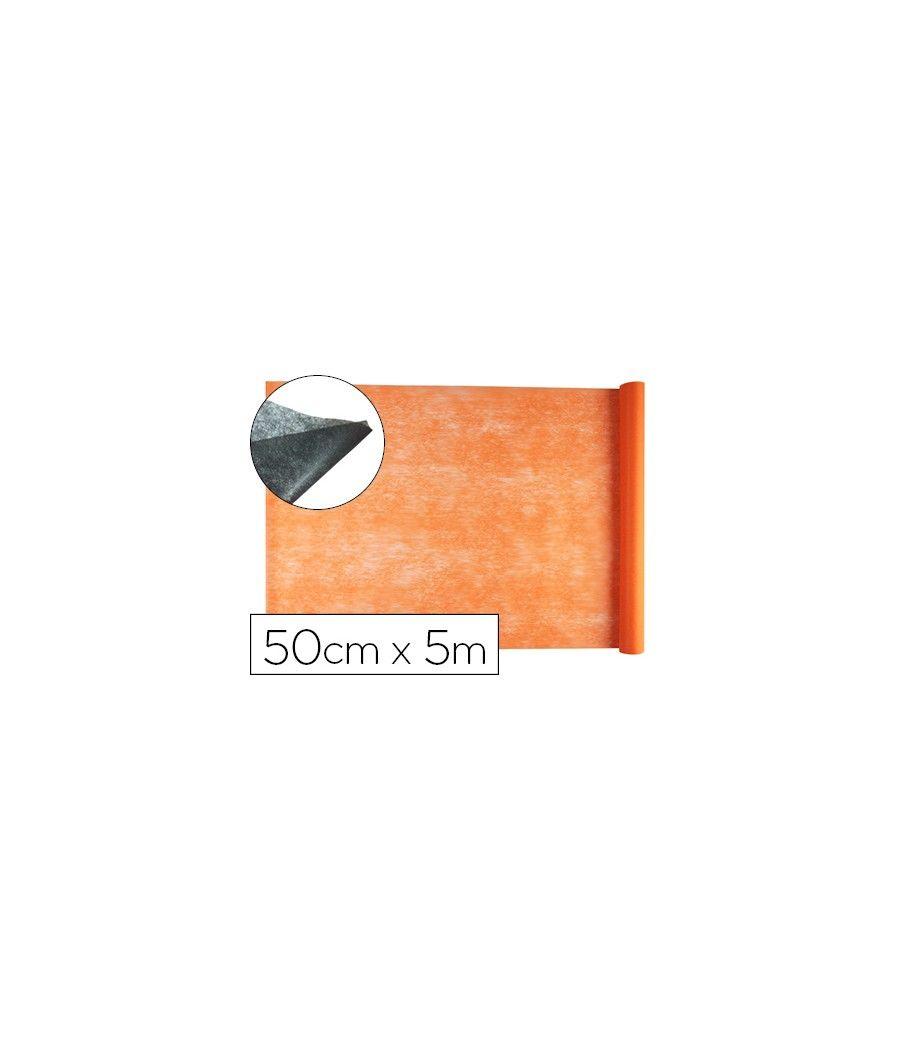 Tejido sin tejer liderpapel terileno 25 g/m2 rollo de 5 mt naranja - Imagen 2