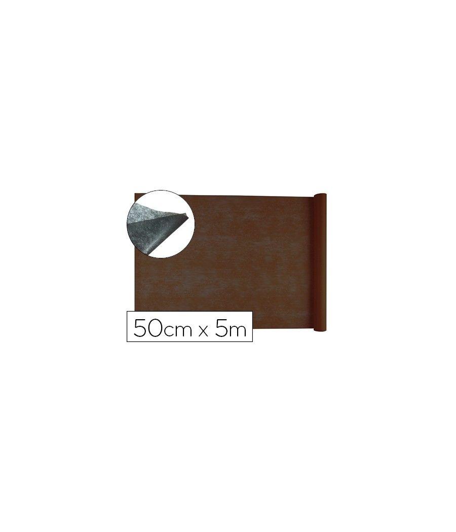 Tejido sin tejer liderpapel terileno 25 g/m2 rollo de 5 mt marron - Imagen 2