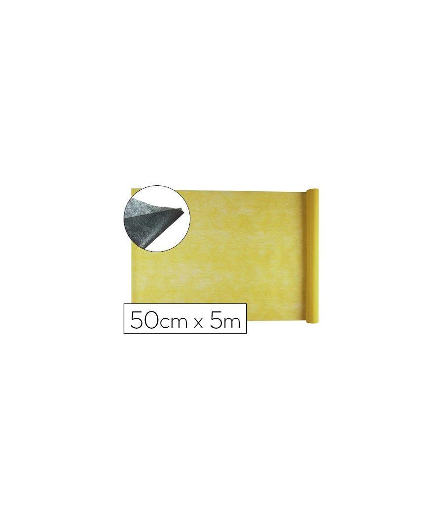 Tejido sin tejer liderpapel terileno 25 g/m2 rollo de 5 mt amarillo - Imagen 2