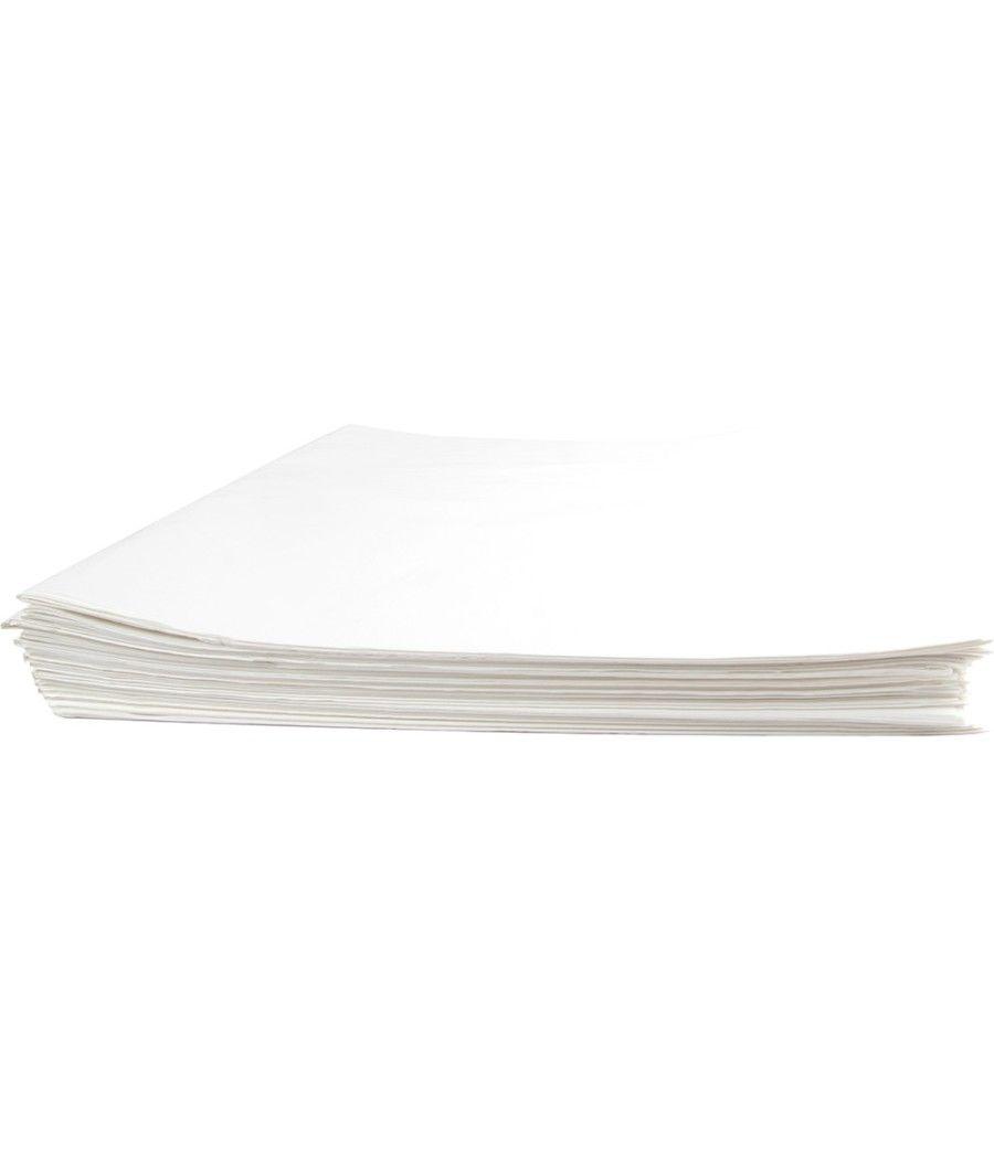 Papel seda 52x76 cm 18 gr blanco -paquete de 500 hojas - Imagen 4