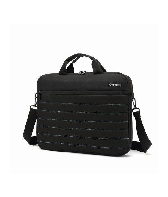 CoolBox COO-BAG15-1N maletines para portátil 39,6 cm (15.6") Funda Negro - Imagen 2