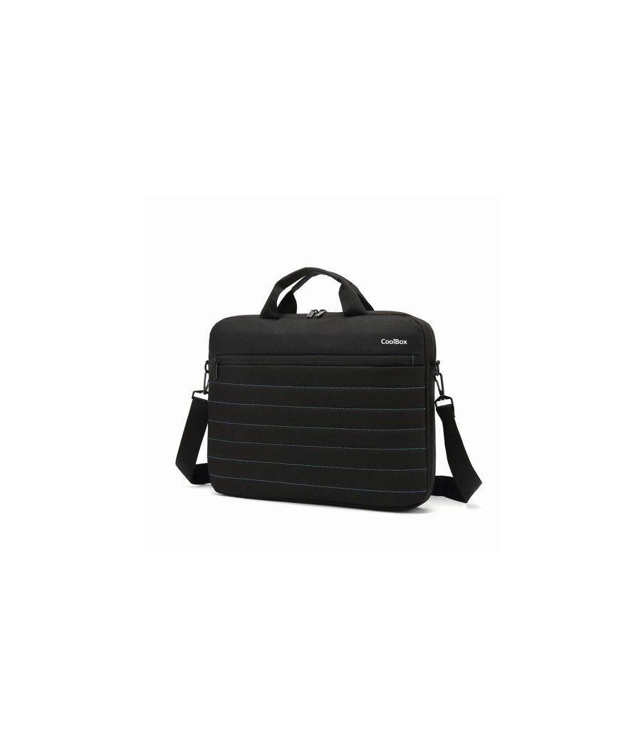 CoolBox COO-BAG15-1N maletines para portátil 39,6 cm (15.6") Funda Negro - Imagen 2