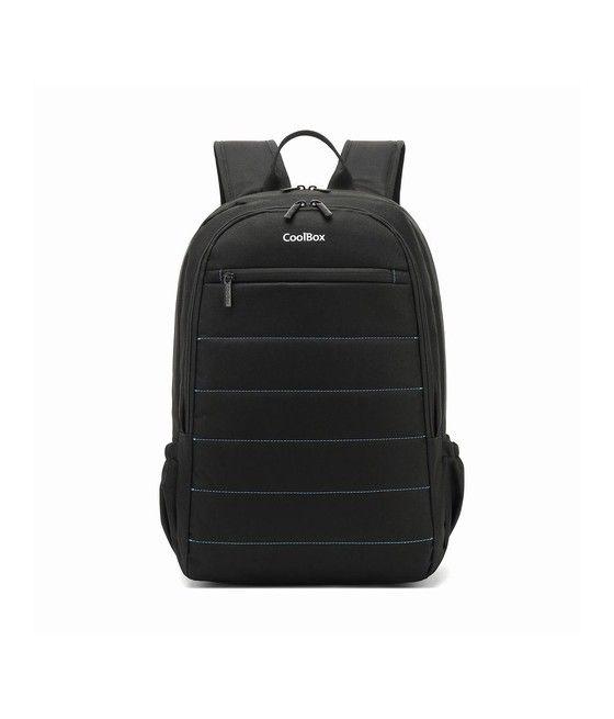 CoolBox COO-BAG15-2N maletines para portátil 39,6 cm (15.6") Mochila Negro - Imagen 1