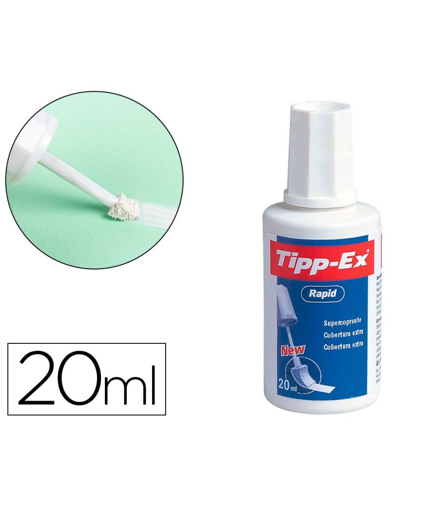 Corrector tipp-ex frasco 20 ml pack 10 unidades - Imagen 3