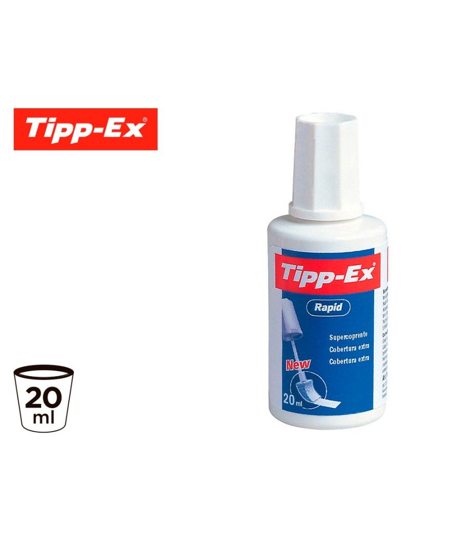 Corrector tipp-ex frasco 20 ml pack 10 unidades - Imagen 6