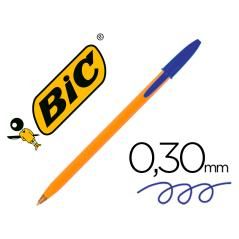 Bolígrafo bic naranja azul pack 20 unidades - Imagen 2