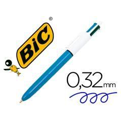 Bolígrafo bic cuatro colores pack 12 unidades - Imagen 2