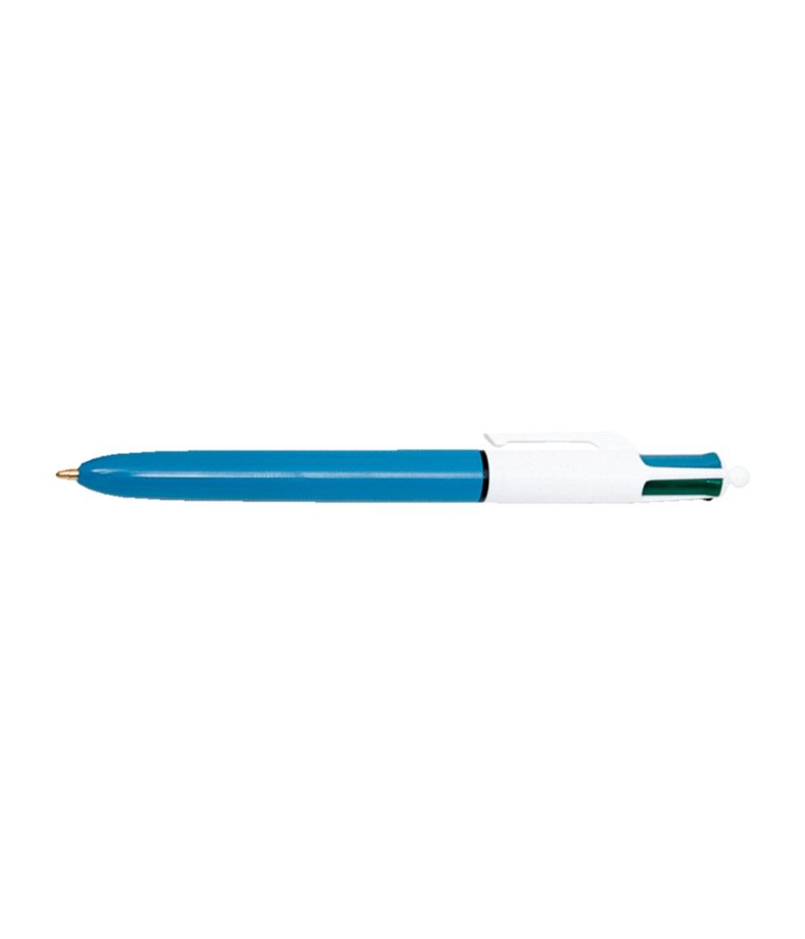 Bolígrafo bic cuatro colores pack 12 unidades - Imagen 3
