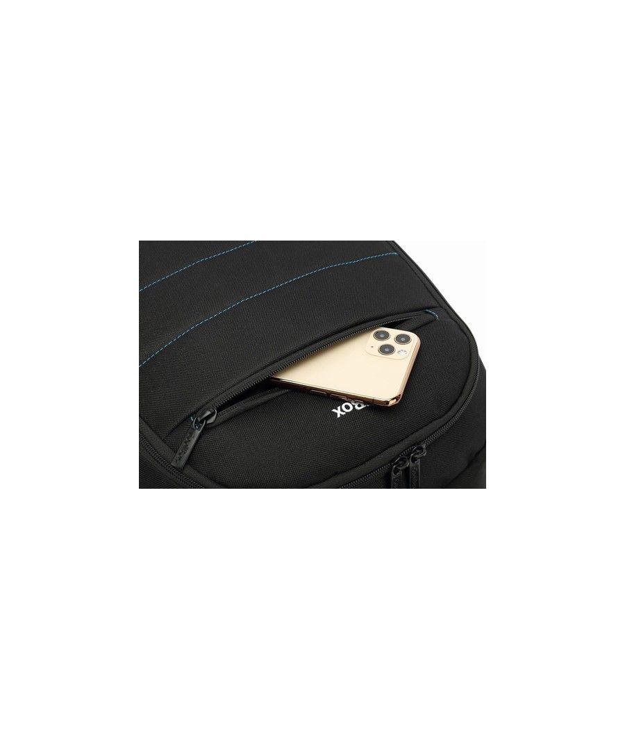 CoolBox COO-BAG15-2N maletines para portátil 39,6 cm (15.6") Mochila Negro - Imagen 10