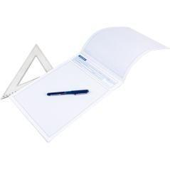 Bloc exámenes liderpapel cuadro 4mm folio 40 hojas 60g/m2 pack 10 unidades - Imagen 8