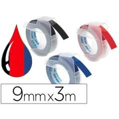 3m x 9mm 3 uds negro/azul/rojo
