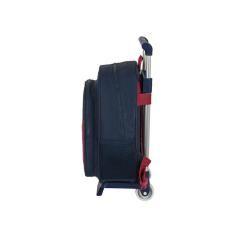 Cartera escolar safta con carro 270x100x330 mm f.c. barcelona corporativa - Imagen 4