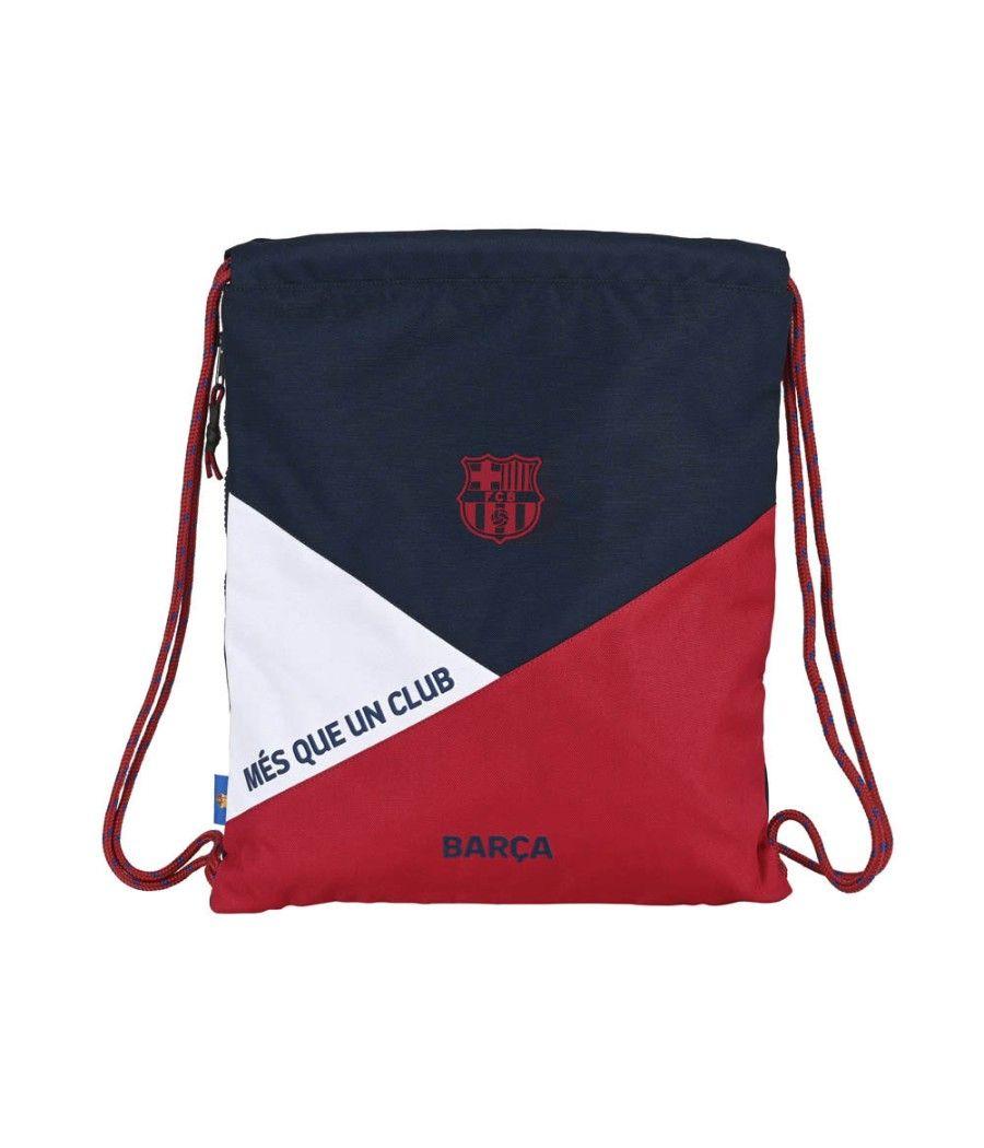 Cartera escolar safta saco deportivo 350x10x450 mm f.c. barcelona corporativa - Imagen 2