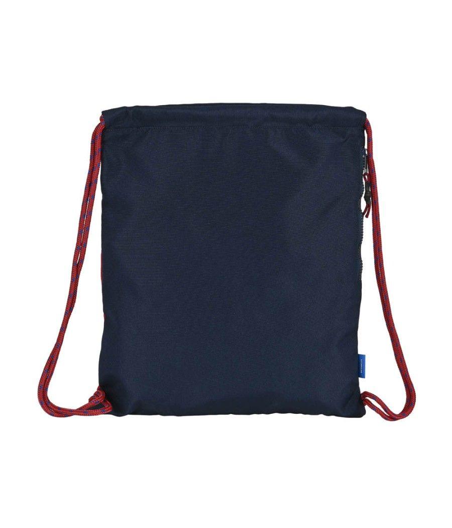 Cartera escolar safta saco deportivo 350x10x450 mm f.c. barcelona corporativa - Imagen 3