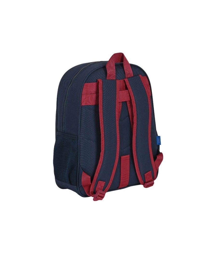 Cartera escolar safta mochila junior adaptable a carro 320x120x380 mm f.c. barcelona corporativa - Imagen 3