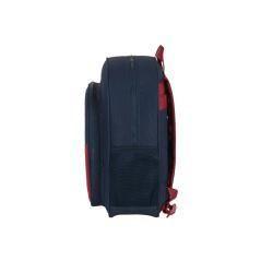 Cartera escolar safta mochila junior adaptable a carro 320x120x380 mm f.c. barcelona corporativa - Imagen 4