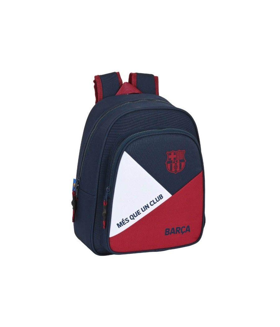 Cartera escolar safta mochila infantil adaptable a carro 270x100x330 mm f.c. barcelona corporativa - Imagen 2