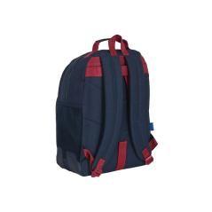 Cartera escolar safta mochila 320x150x420 mm f.c. barcelona corporativa - Imagen 3