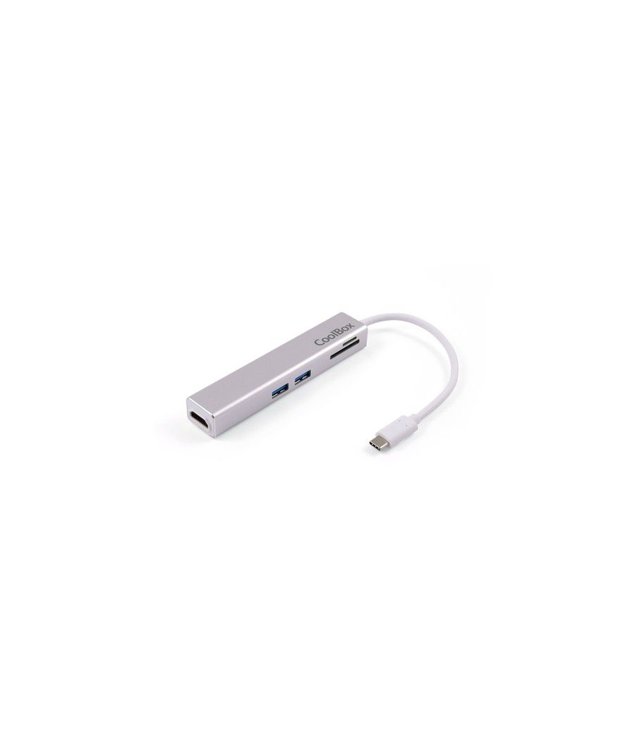 CoolBox miniDock USB-C Lite Alámbrico USB 3.2 Gen 1 (3.1 Gen 1) Type-C Blanco - Imagen 3