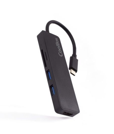 CoolBox miniDock USB-C Lite 2 USB 3.2 Gen 1 (3.1 Gen 1) Type-C Negro
