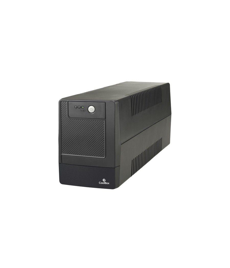 CoolBox COO-SAIGDN-1K sistema de alimentación ininterrumpida (UPS) 1 kVA 600 W 4 salidas AC - Imagen 1