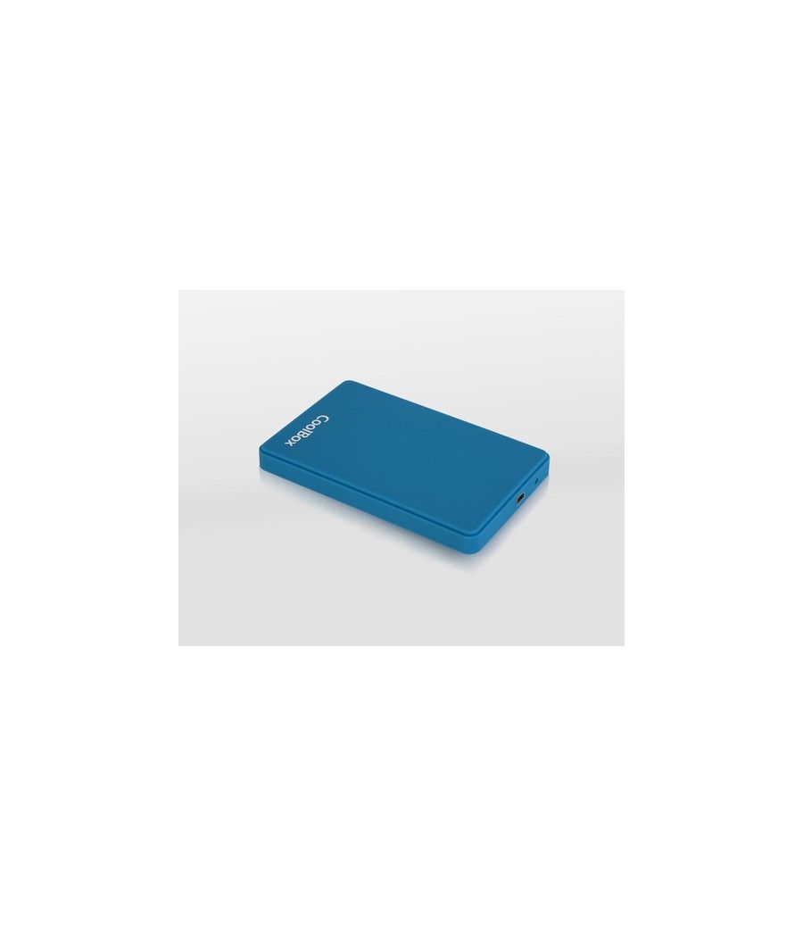 CoolBox SlimColor 2543 Carcasa de disco duro/SSD Azul 2.5" - Imagen 1