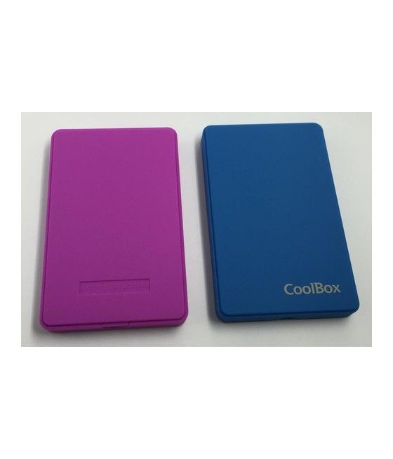 CoolBox SlimColor 2543 Carcasa de disco duro/SSD Púrpura 2.5" - Imagen 7