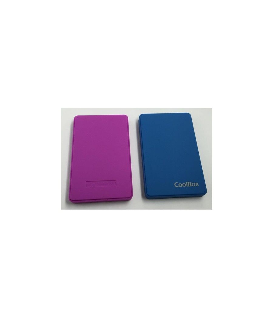 CoolBox SlimColor 2543 Carcasa de disco duro/SSD Púrpura 2.5" - Imagen 7