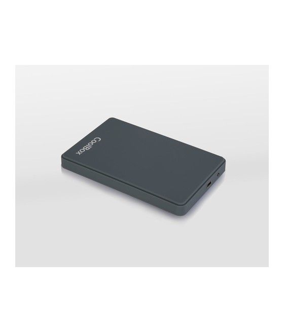 CoolBox SlimColor 2543 Carcasa de disco duro/SSD Gris 2.5" - Imagen 1