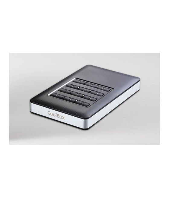 CoolBox COO-SCK253 caja para disco duro externo Carcasa de disco duro/SSD Negro, Plata 2.5" - Imagen 1