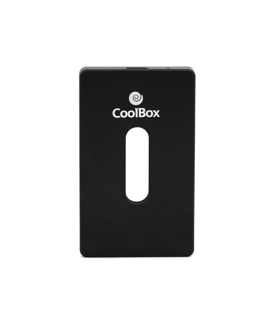 CoolBox SlimChase S-2533 Caja externa para unidad de estado sólido (SSD) Negro 2.5" - Imagen 1