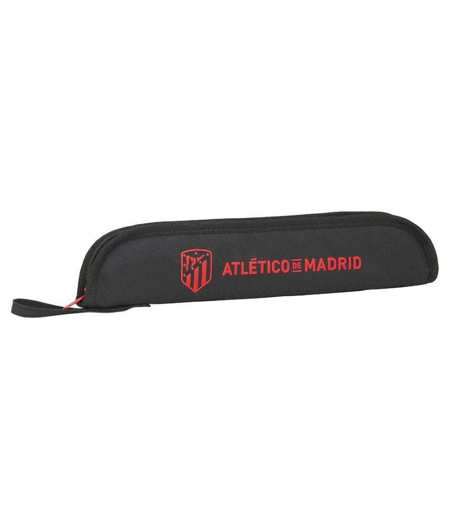 Bolso escolar safta atletico de madrid portatodo portaflauta 370x20x80 mm - Imagen 2