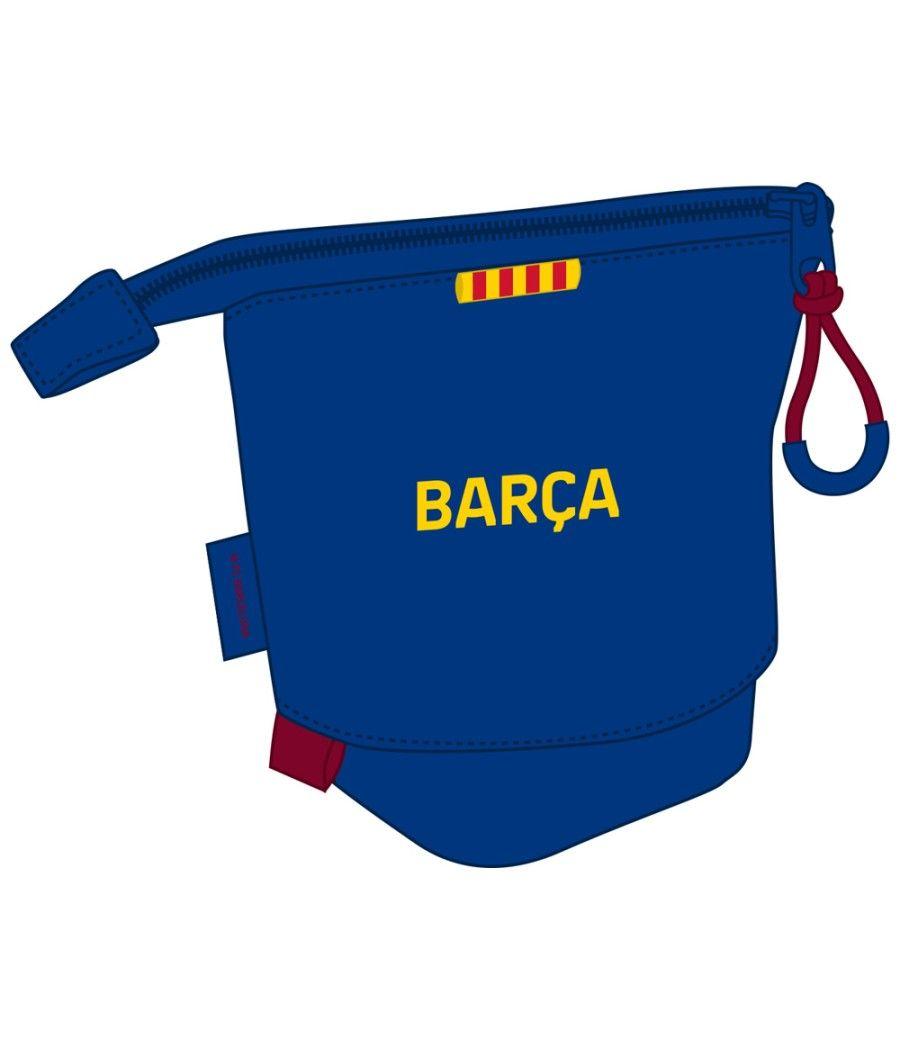 Bolso escolar safta f.c. barcelona 1 equipacion 21/22 portatodo cubilete 80x60x190 mm - Imagen 3