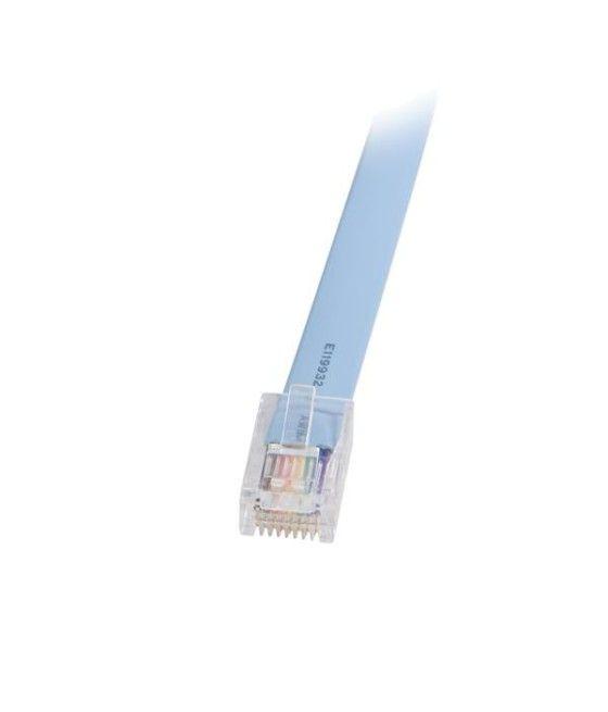 StarTech.com Cable 1,8m para Gestión de Router Consola Cisco RJ45 a Serie DB9 - Rollover - Macho a Hembra - Imagen 4