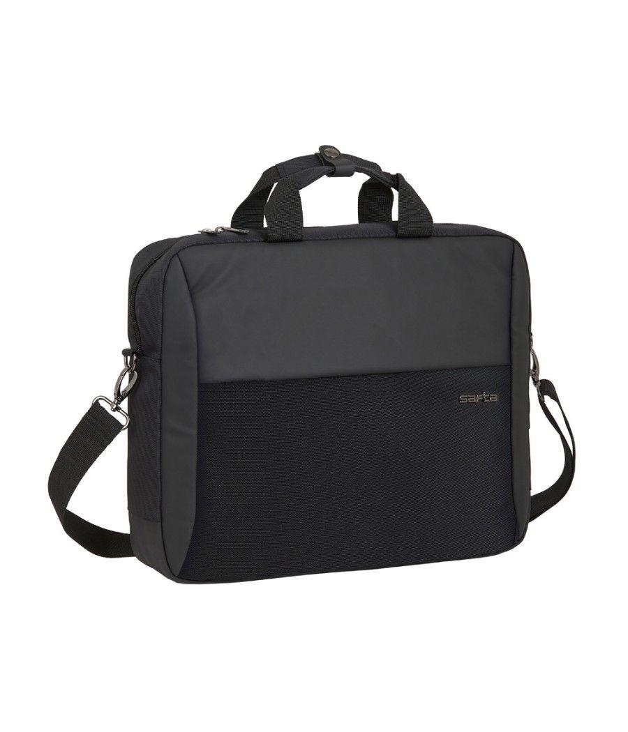 Cartera escolar safta safta \"business\" maletin ordenador 15,6\" 410x90x330 mm - Imagen 2