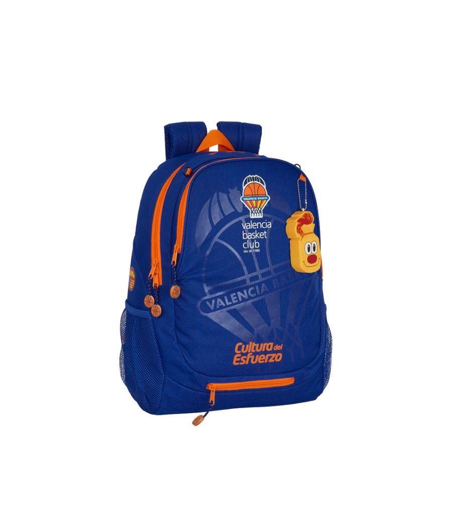 Cartera escolar safta valencia basket club mochila adaptable a carro 320x160x440 mm - Imagen 2