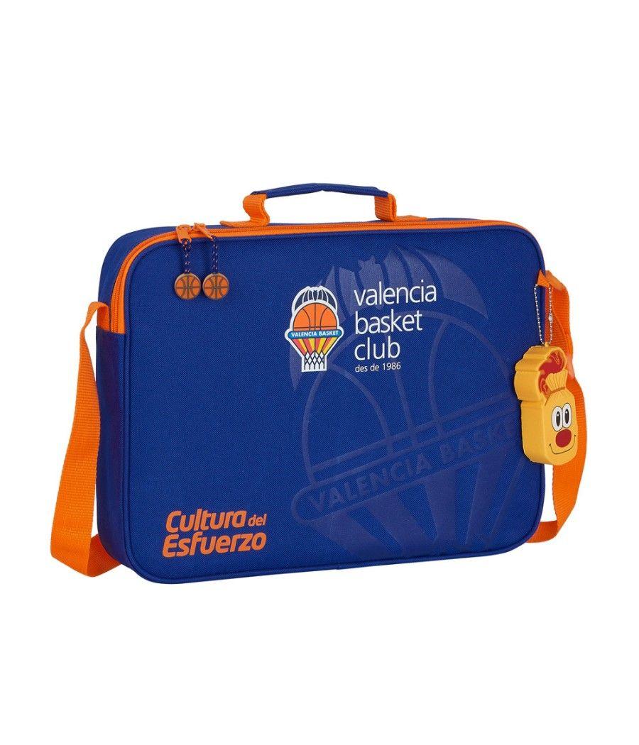 Cartera escolar safta valencia basket club extraescolares 380x60x280 mm - Imagen 2