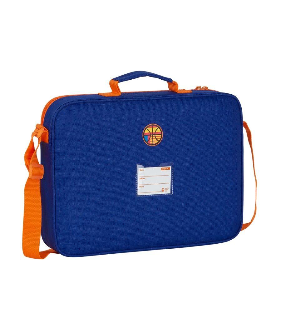 Cartera escolar safta valencia basket club extraescolares 380x60x280 mm - Imagen 3
